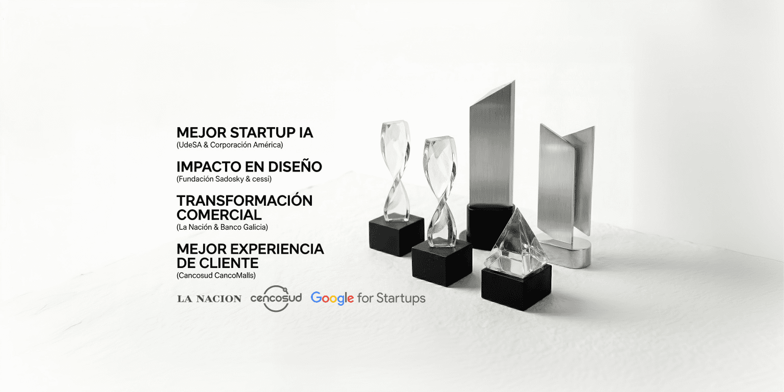Premios reconocimientos de DELFI incluyendo Google for Startups