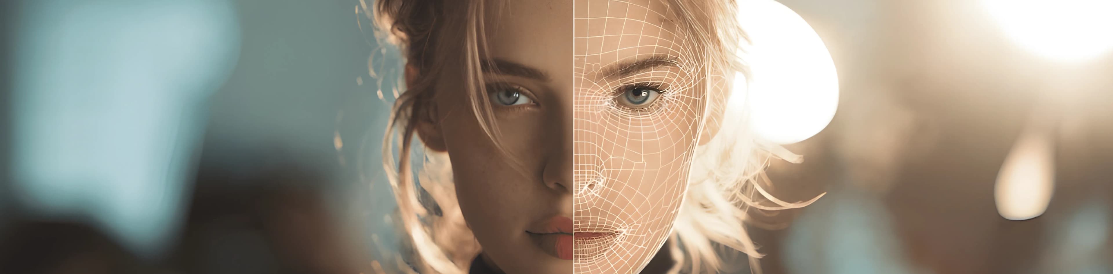 Hero servicio DELFI: Modelo IA generando catálogo de moda para e-commerce